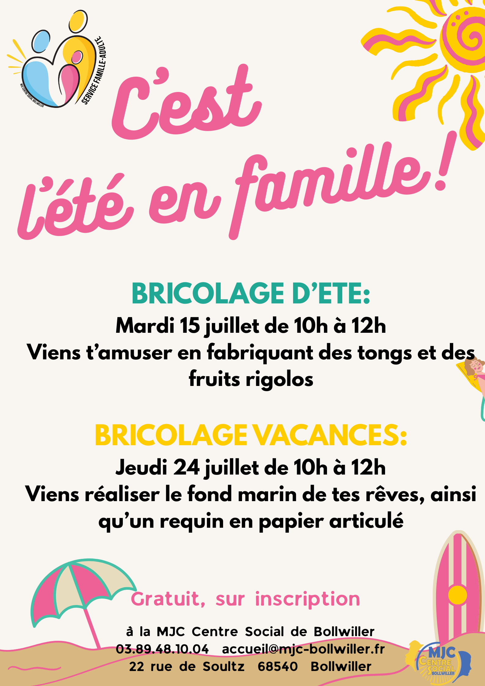 Bricolage de vacance