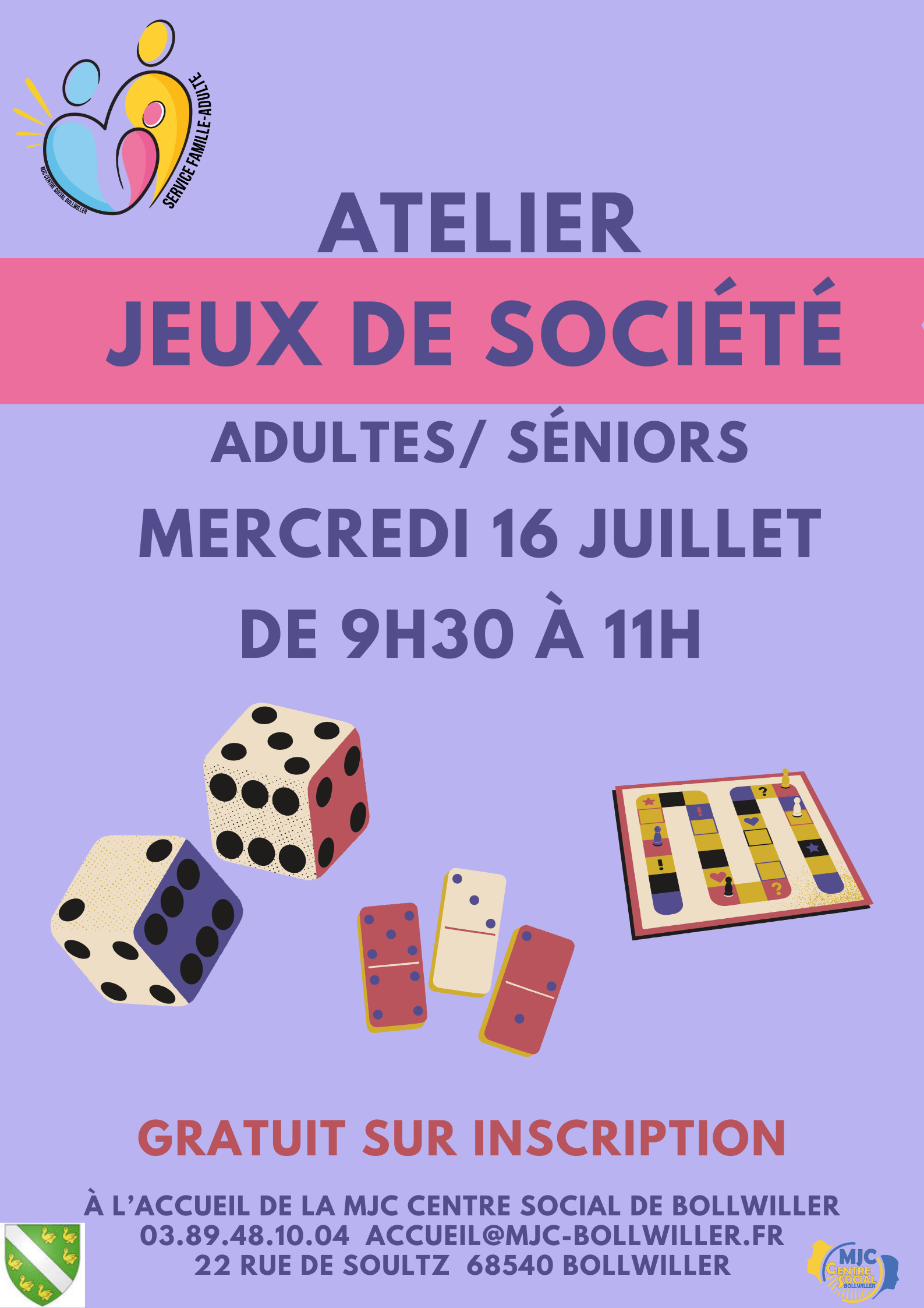 Atelier Jeux de Société