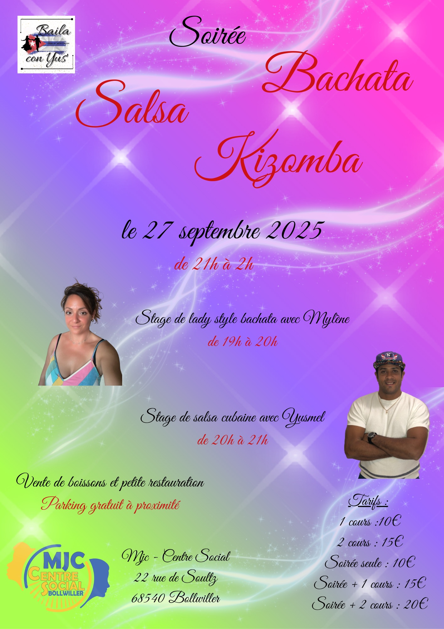 Soirée Salsa Bachata Kizomba