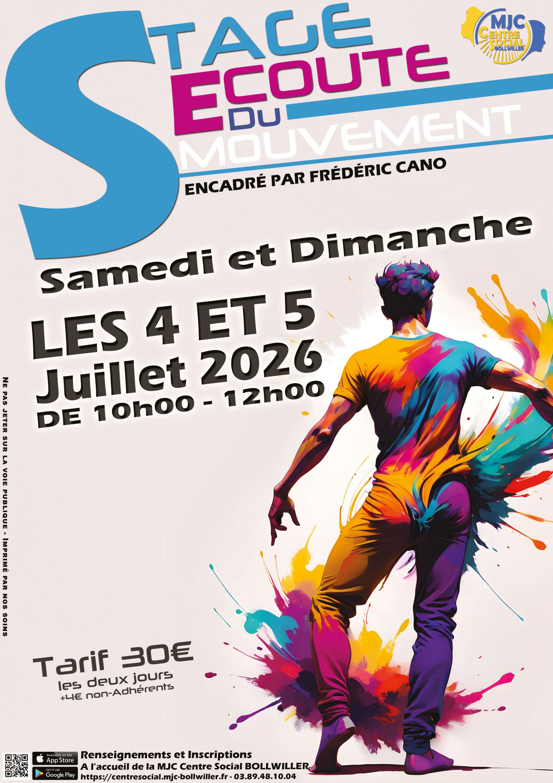 Stage écoute du mouvement